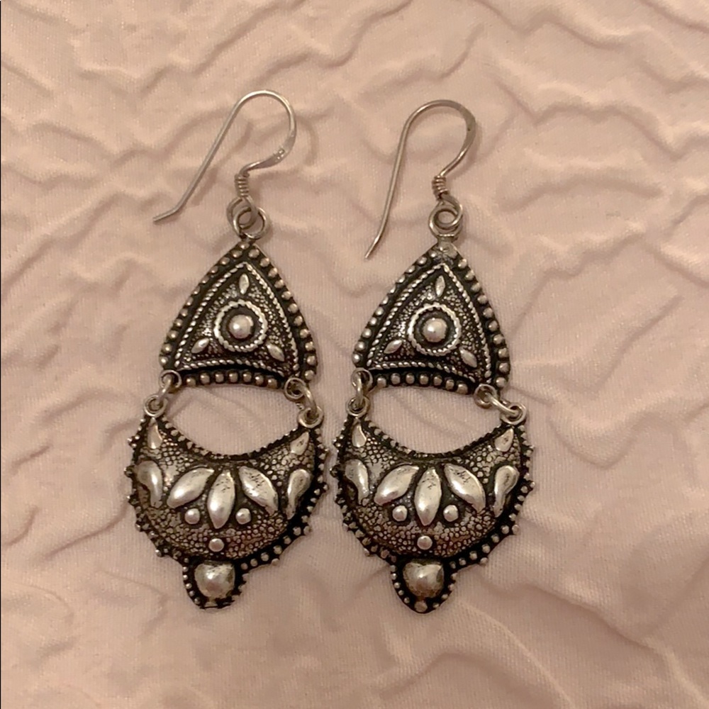 Real sterling silver earrings